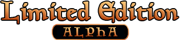 Limited Edition Alpha logo